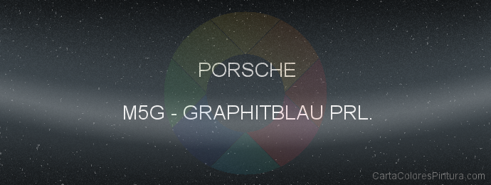 Pintura Porsche M5G Graphitblau Prl.