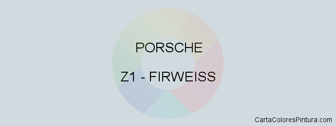 Pintura Porsche Z1 Firweiss