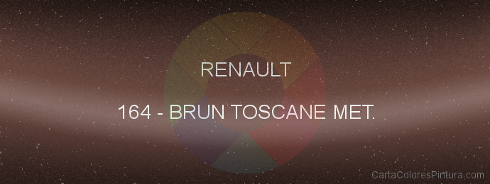 Pintura Renault 164 Brun Toscane Met.