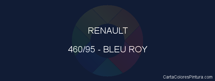 Pintura Renault 460/95 Bleu Roy