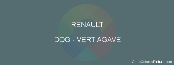 Pintura Renault DQG Vert Agave
