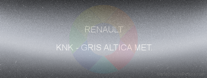Pintura Renault KNK Gris Altica Met.