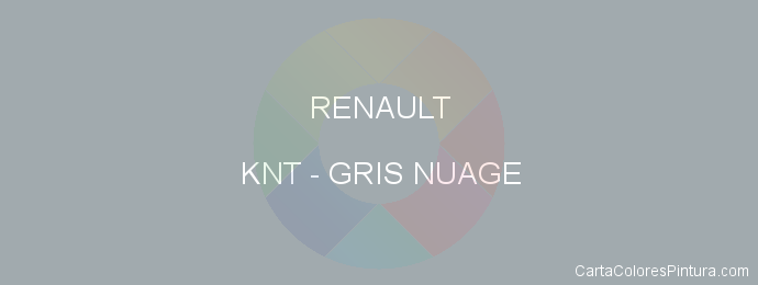 Pintura Renault KNT Gris Nuage