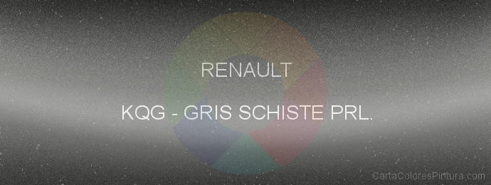 Pintura Renault KQG Gris Schiste Prl.