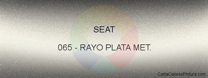 Pintura Seat 065 Rayo Plata Met.