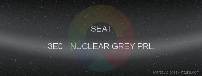 Pintura Seat 3E0 Nuclear Grey Prl.