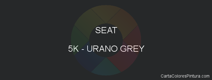 Pintura Seat 5K Urano Grey