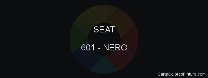 Pintura Seat 601 Nero