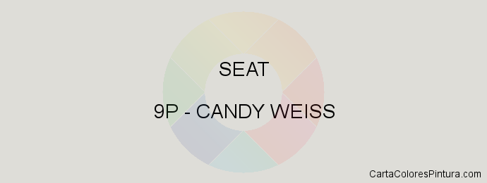 Pintura Seat 9P Candy Weiss