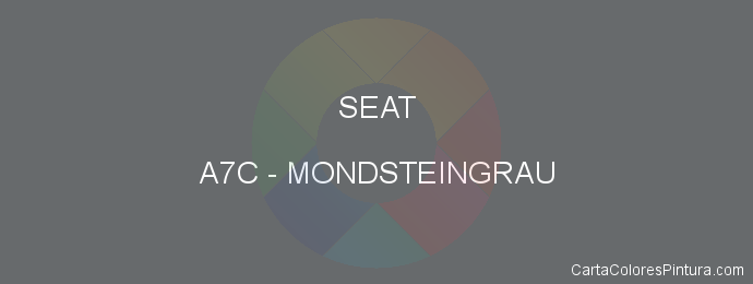 Pintura Seat A7C Mondsteingrau