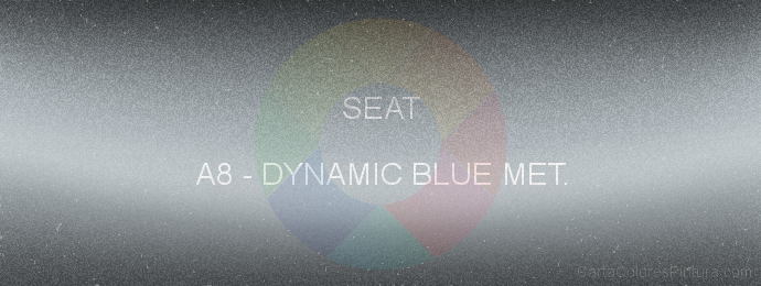 Pintura Seat A8 Dynamic Blue Met.