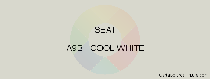 Pintura Seat A9B Cool White