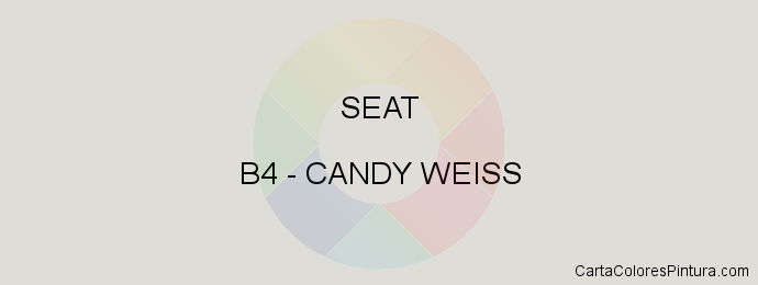 Pintura Seat B4 Candy Weiss