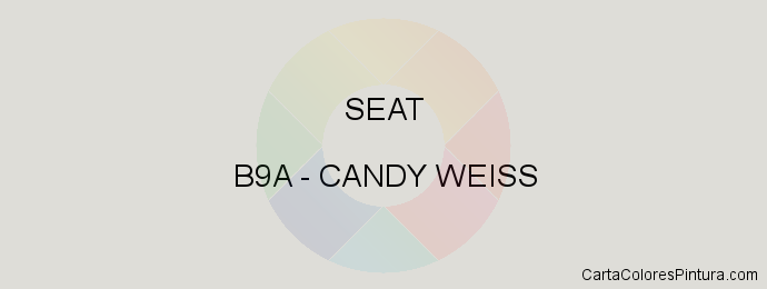 Pintura Seat B9A Candy Weiss