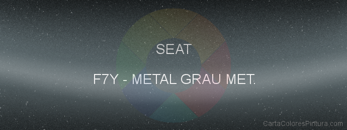 Pintura Seat F7Y Metal Grau Met.