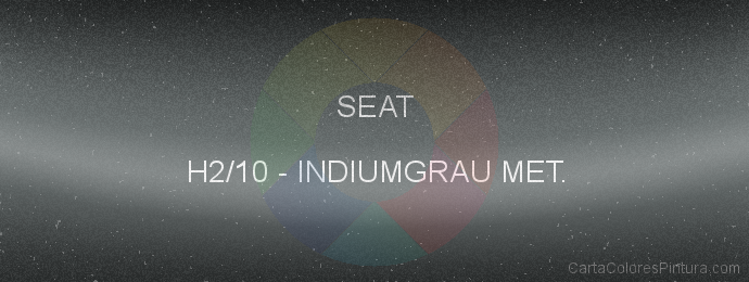 Pintura Seat H2/10 Indiumgrau Met.