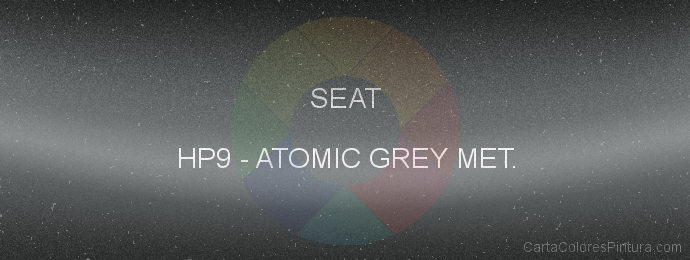 Pintura Seat HP9 Atomic Grey Met.