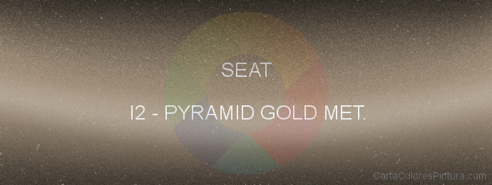 Pintura Seat I2 Pyramid Gold Met.
