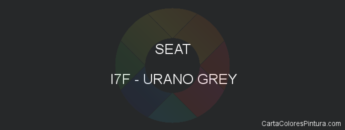 Pintura Seat I7F Urano Grey