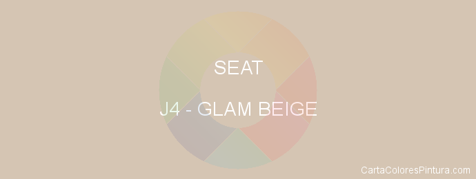 Pintura Seat J4 Glam Beige