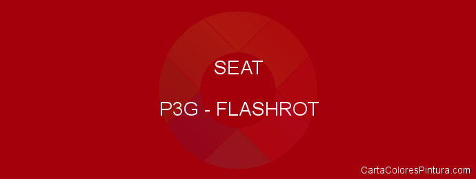 Pintura Seat P3G Flashrot