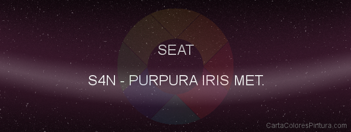 Pintura Seat S4N Purpura Iris Met.