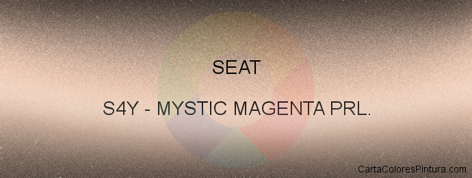 Pintura Seat S4Y Mystic Magenta Prl.