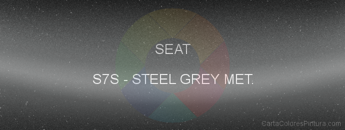 Pintura Seat S7S Steel Grey Met.