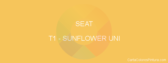 Pintura Seat T1 Sunflower Uni