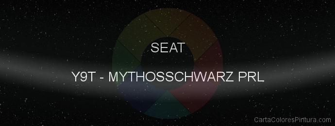 Pintura Seat Y9T Mythosschwarz Prl