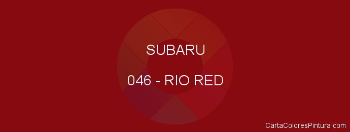 Pintura Subaru 046 Rio Red