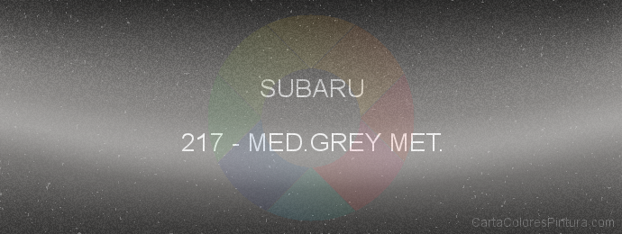 Pintura Subaru 217 Med.grey Met.