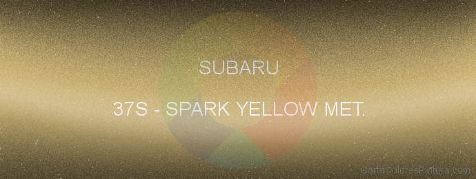 Pintura Subaru 37S Spark Yellow Met.