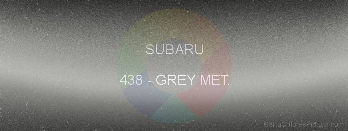 Pintura Subaru 438 Grey Met.