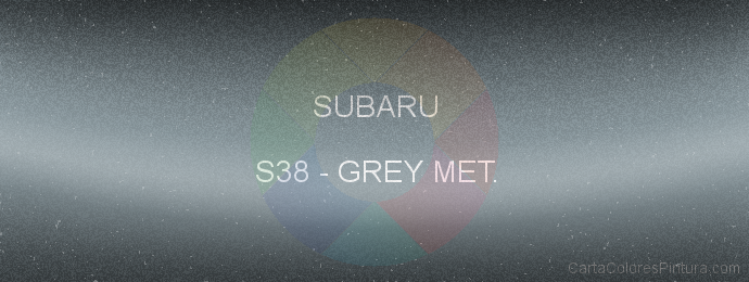 Pintura Subaru S38 Grey Met.