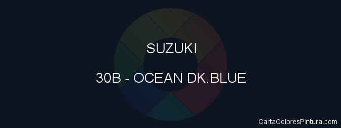 Pintura Suzuki 30B Ocean Dk.blue