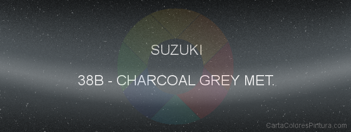 Pintura Suzuki 38B Charcoal Grey Met.