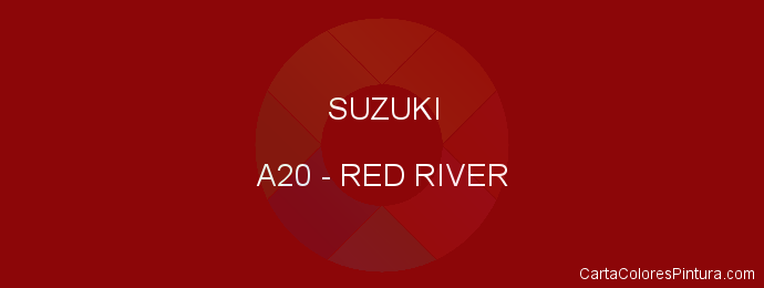 Pintura Suzuki A20 Red River