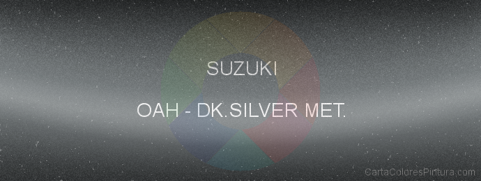 Pintura Suzuki OAH Dk.silver Met.
