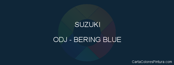 Pintura Suzuki ODJ Bering Blue
