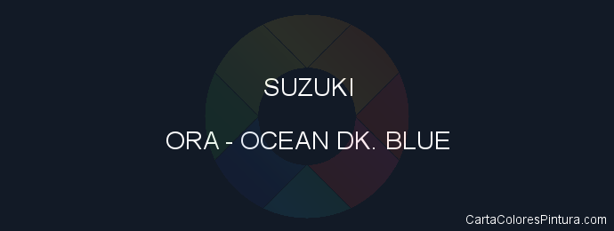 Pintura Suzuki ORA Ocean Dk. Blue