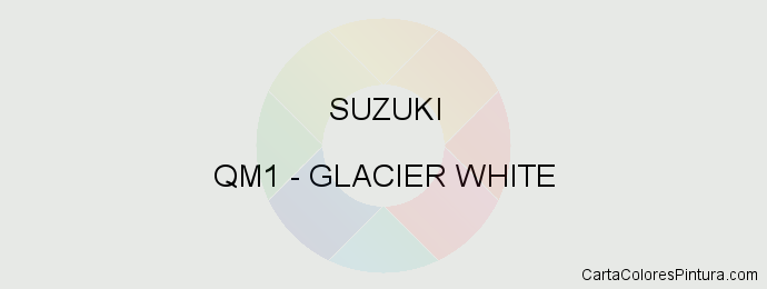 Pintura Suzuki QM1 Glacier White