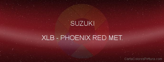 Pintura Suzuki XLB Phoenix Red Met.