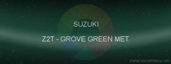 Pintura Suzuki Z2T Grove Green Met.