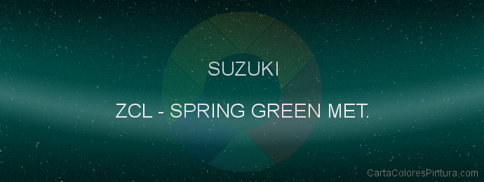 Pintura Suzuki ZCL Spring Green Met.