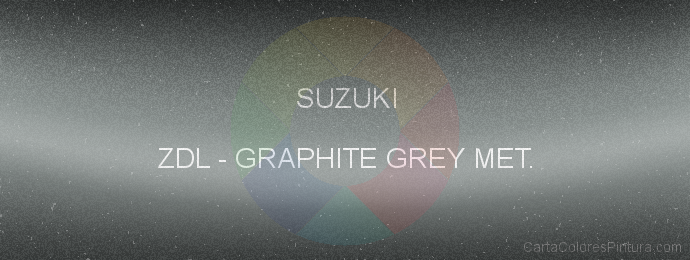 Pintura Suzuki ZDL Graphite Grey Met.