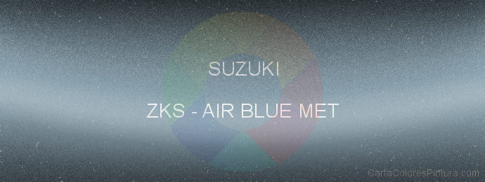 Pintura Suzuki ZKS Air Blue Met