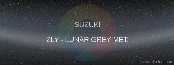 Pintura Suzuki ZLY Lunar Grey Met.