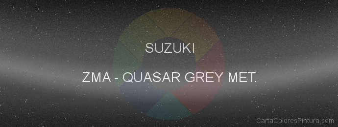 Pintura Suzuki ZMA Quasar Grey Met.