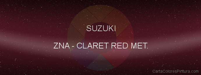 Pintura Suzuki ZNA Claret Red Met.